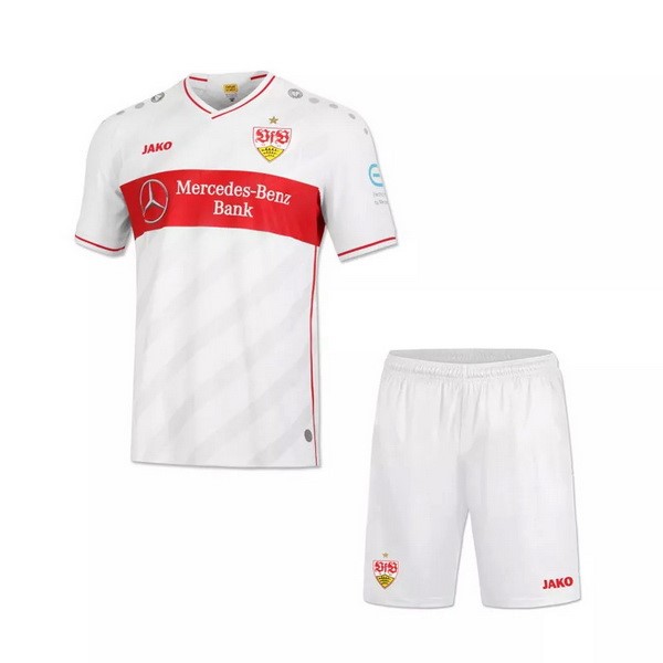 Camiseta Stuttgart 1ª Niños 2020-2021 Blanco